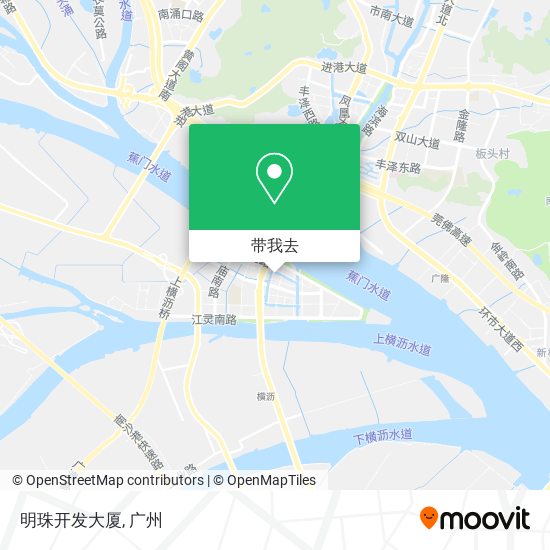 明珠开发大厦地图
