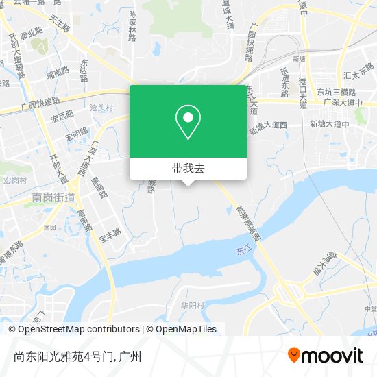 尚东阳光雅苑4号门地图