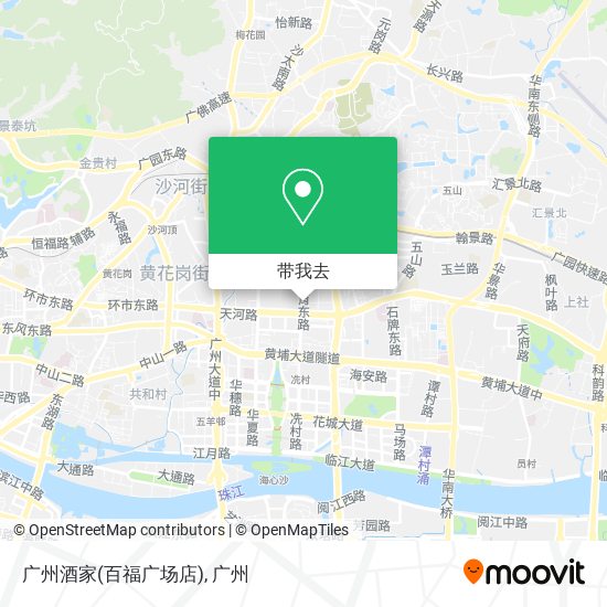 广州酒家(百福广场店)地图