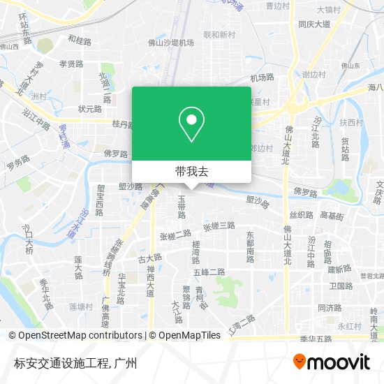 标安交通设施工程地图