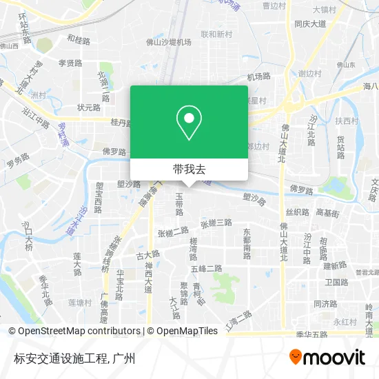 标安交通设施工程地图