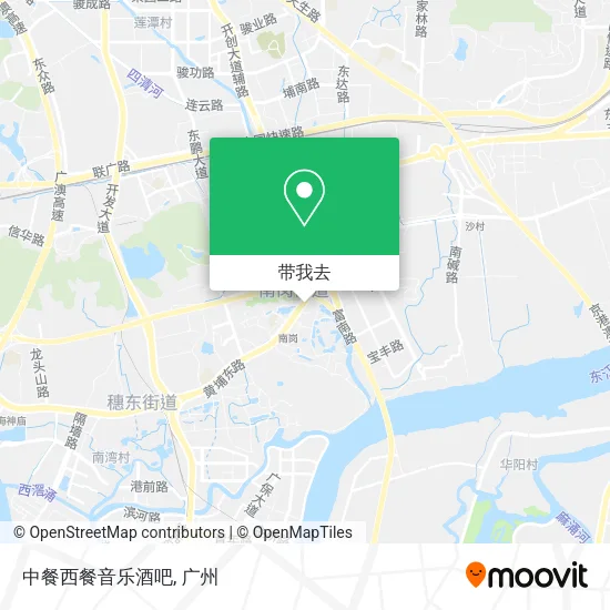中餐西餐音乐酒吧地图