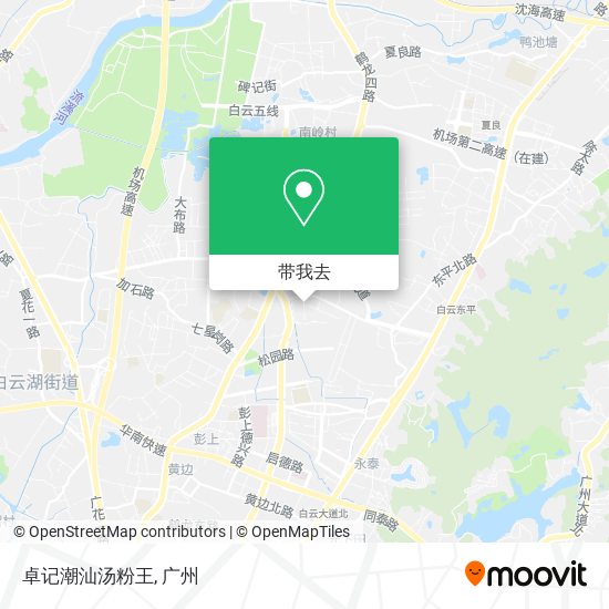 卓记潮汕汤粉王地图