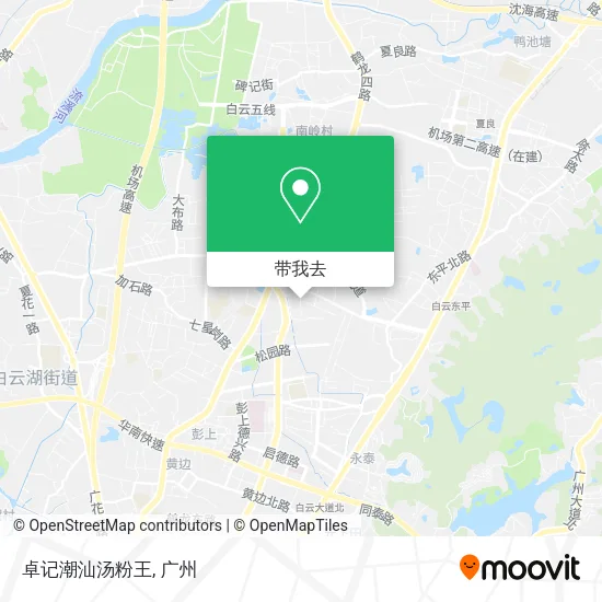 卓记潮汕汤粉王地图