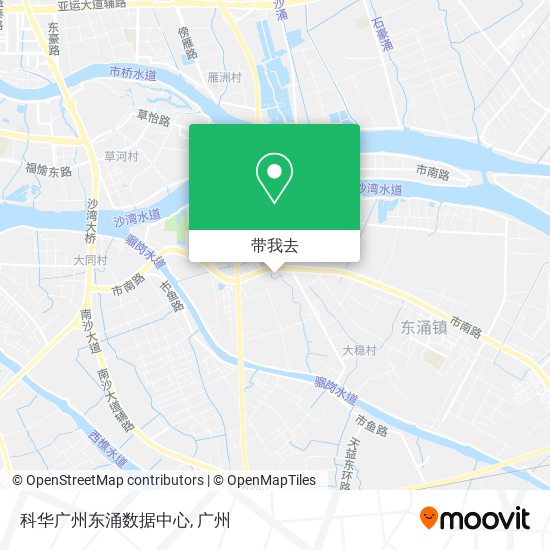 科华广州东涌数据中心地图