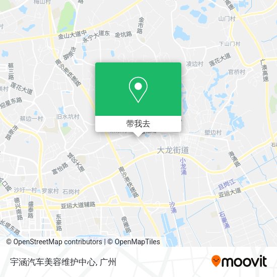 宇涵汽车美容维护中心地图