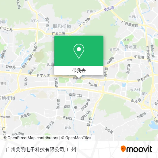 广州美凯电子科技有限公司地图