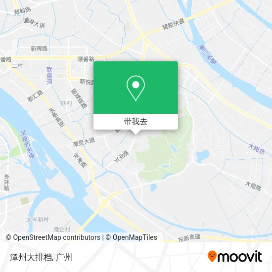 潭州大排档地图