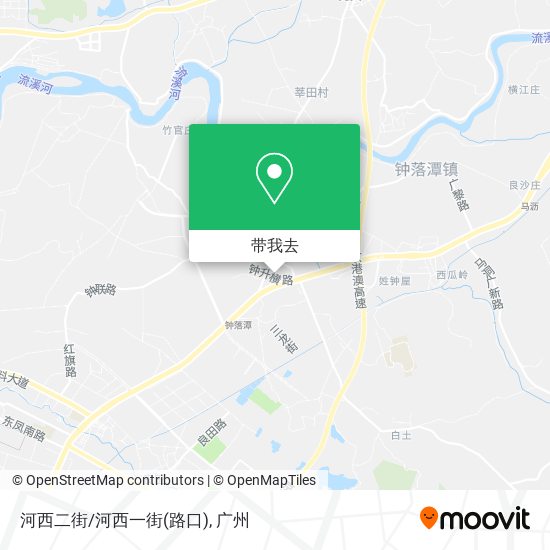 河西二街/河西一街(路口)地图