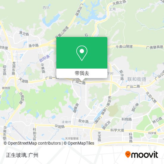 正生玻璃地图