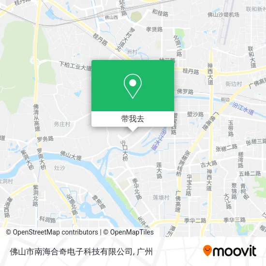 佛山市南海合奇电子科技有限公司地图
