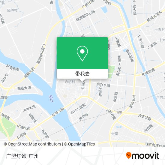 广盟灯饰地图