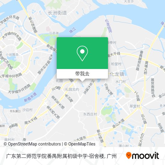 广东第二师范学院番禺附属初级中学-宿舍楼地图