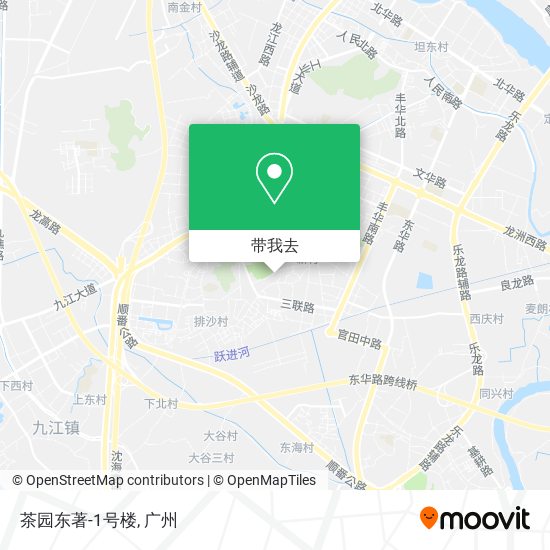 茶园东著-1号楼地图