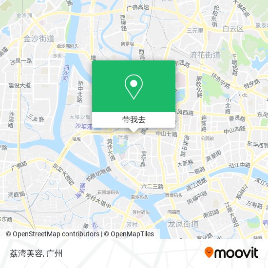 荔湾美容地图
