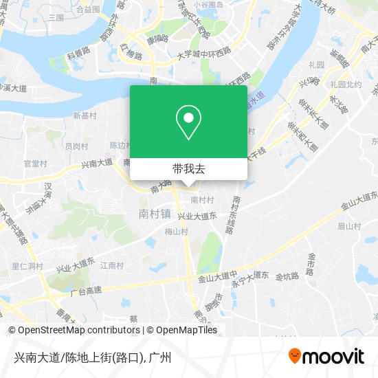 兴南大道/陈地上街(路口)地图
