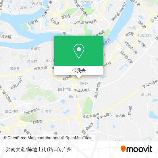 兴南大道/陈地上街(路口)地图
