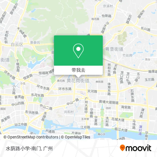 水荫路小学-南门地图