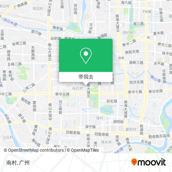 南村地图