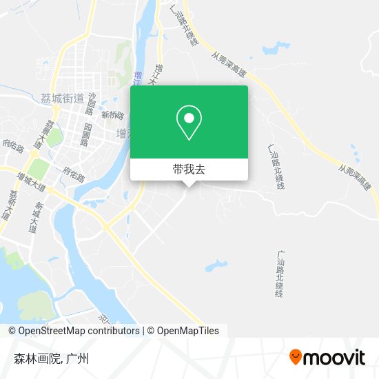 森林画院地图