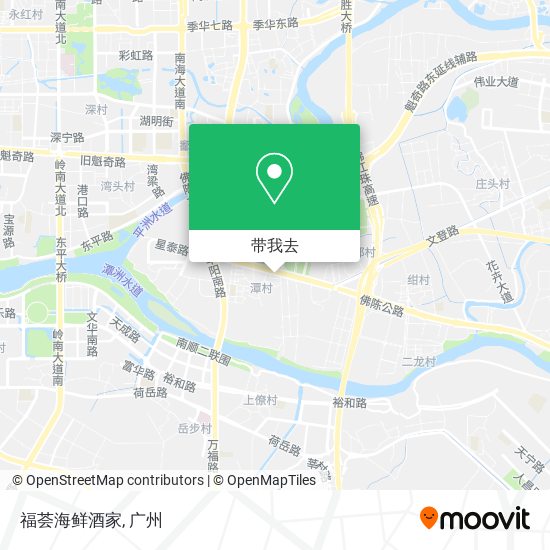 福荟海鲜酒家地图