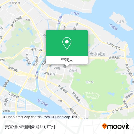 美宜佳(碧桂园豪庭店)地图