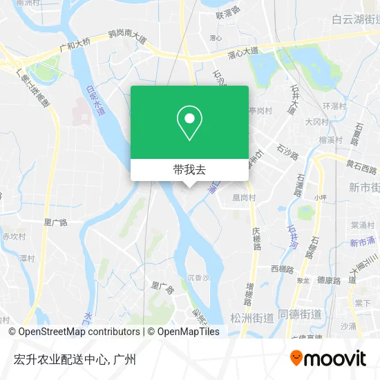 宏升农业配送中心地图