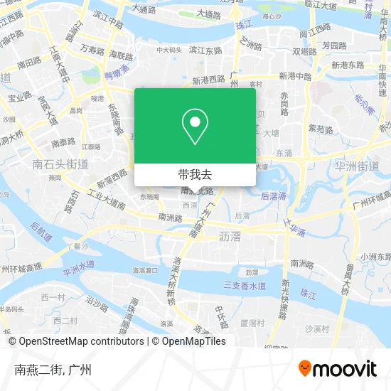 南燕二街地图