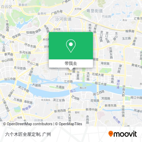 六个木匠全屋定制地图