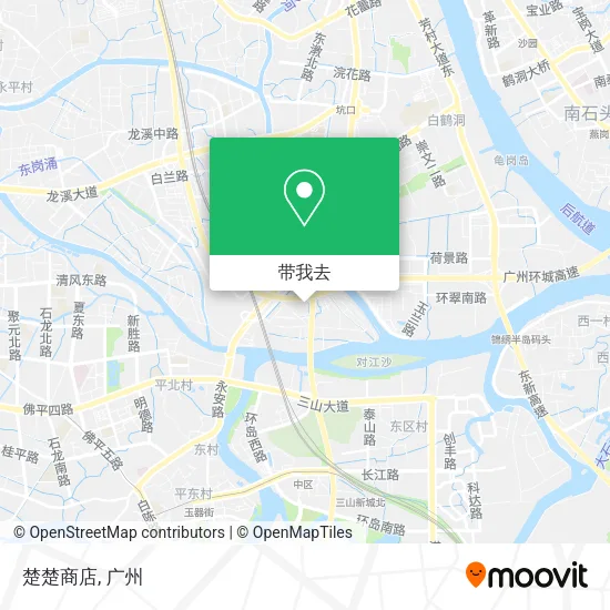 楚楚商店地图