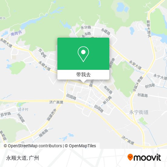 永顺大道地图