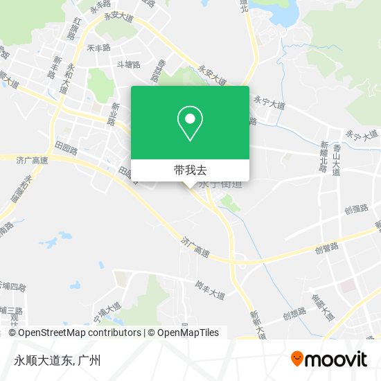 永顺大道东地图