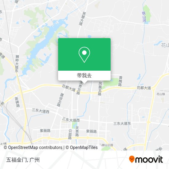 五福金门地图