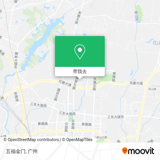 五福金门地图