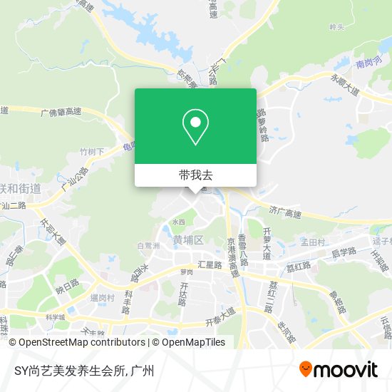 SY尚艺美发养生会所地图