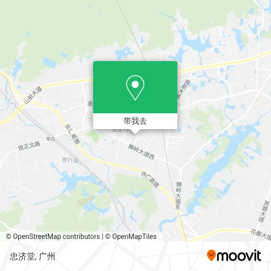 忠济堂地图