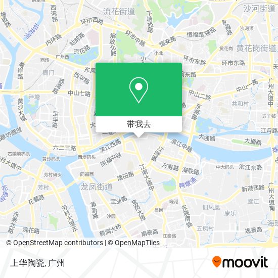 上华陶瓷地图