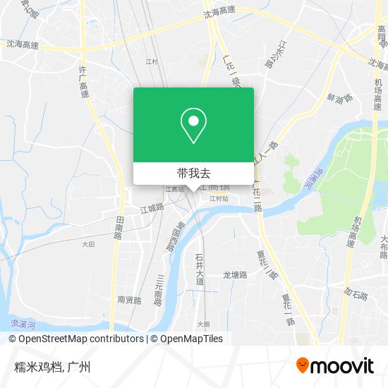 糯米鸡档地图