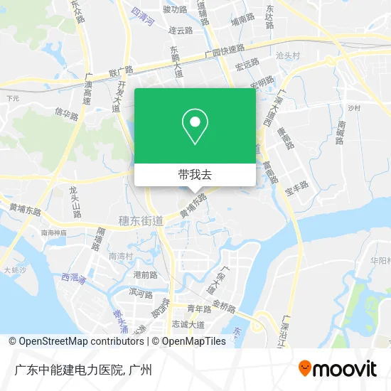 广东中能建电力医院地图
