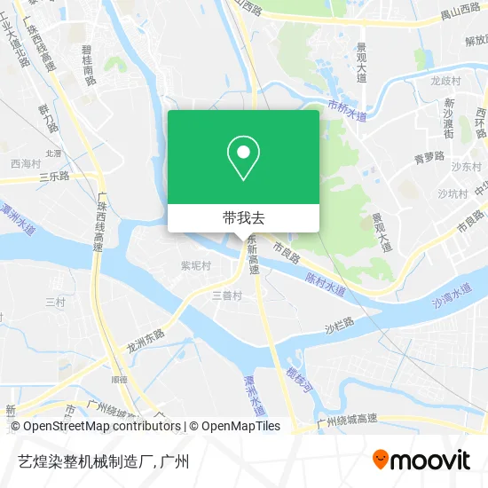 艺煌染整机械制造厂地图