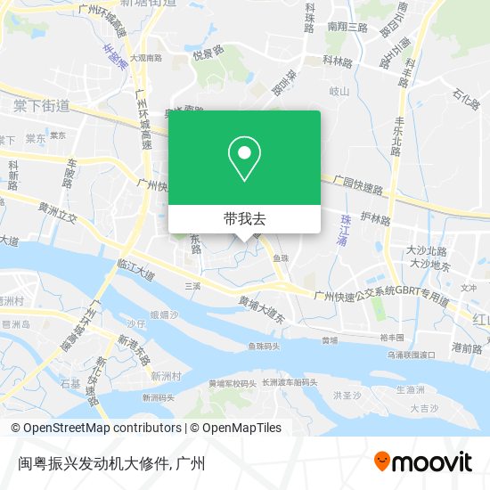 闽粤振兴发动机大修件地图