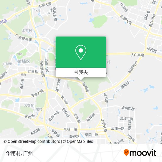 华甫村地图