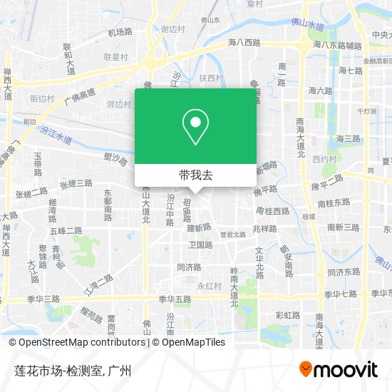 莲花市场-检测室地图