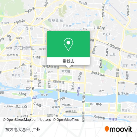 东方电大总部地图