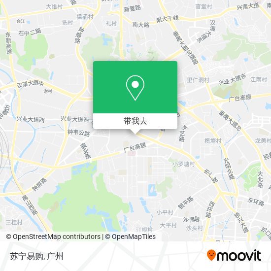 苏宁易购地图