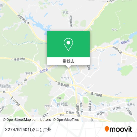 X274/G1501(路口)地图