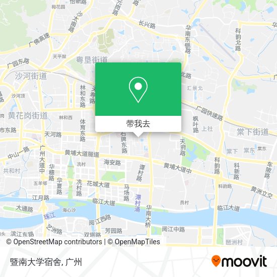 暨南大学宿舍地图