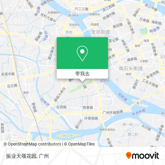 振业天颂花园地图