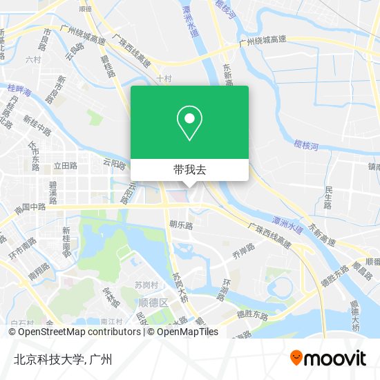 北京科技大学地图