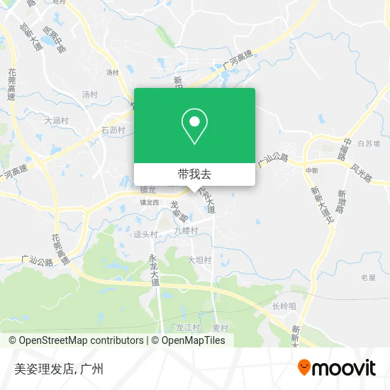 美姿理发店地图